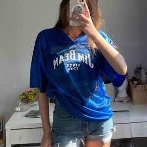 Jim Beam Unisex Blue Jersey